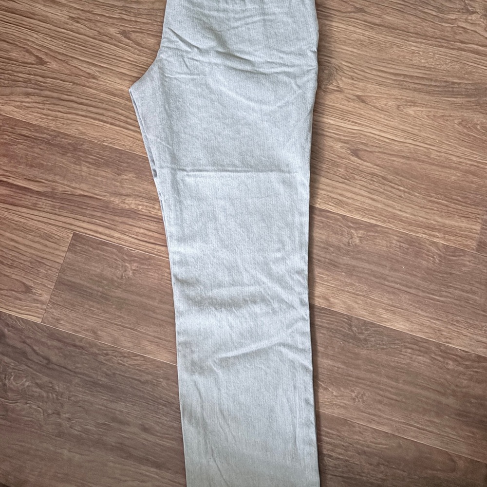 Banana Republic Gray and Blue Aiden Fit Pants